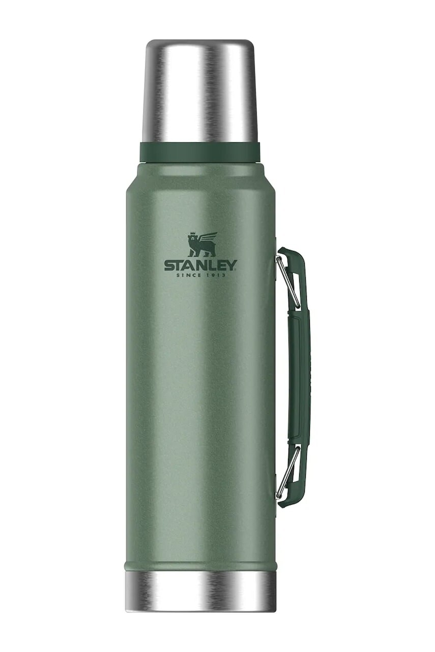 Termo fľaša Stanley The Legendary Classic Bottle 1 L zelená farba