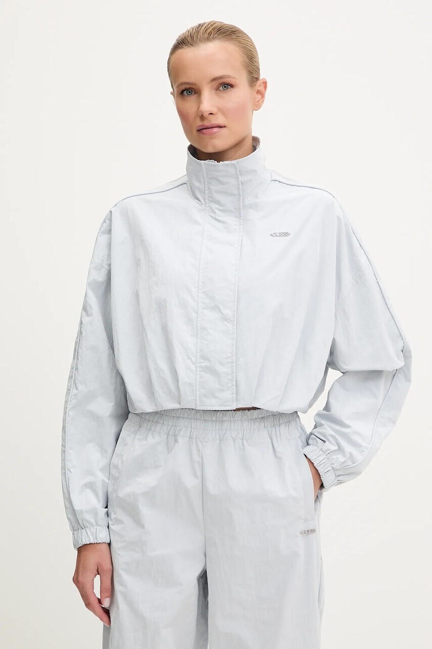 Bunda Guess NINA prechodná, oversize, V5YL00 WHCH2