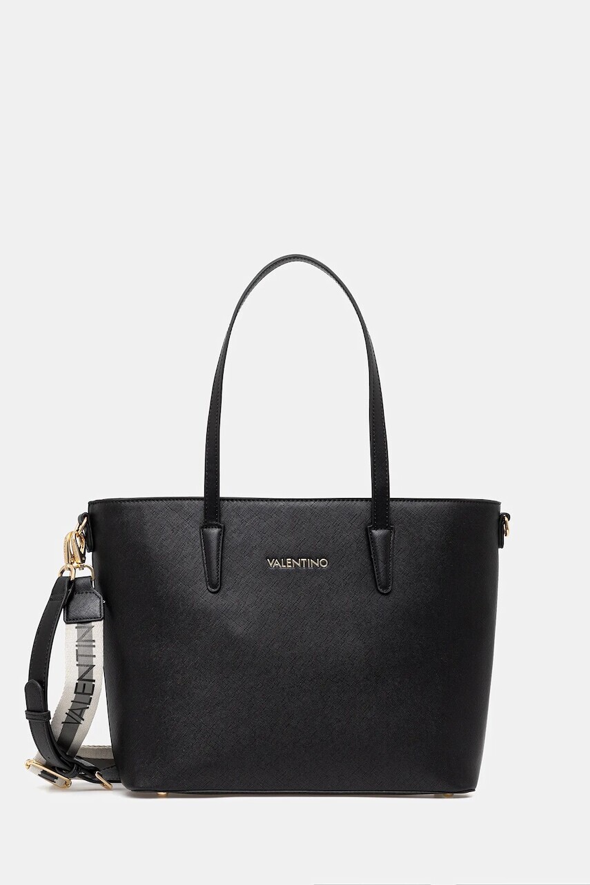 Kabelka Valentino Bags čierna farba, VBS7B301