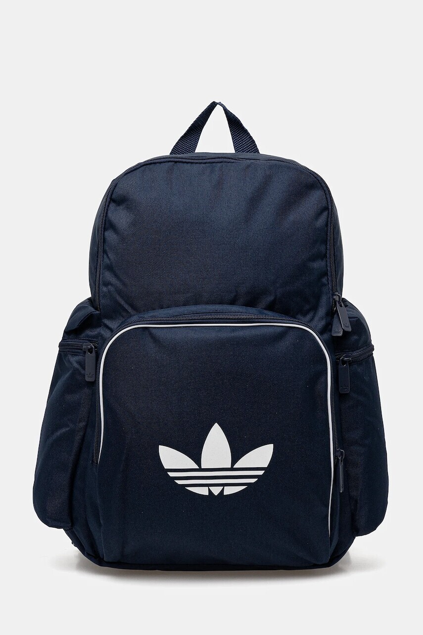 Ruksak adidas Originals Adicolor tmavomodrá farba, veľký, s potlačou, JX0239