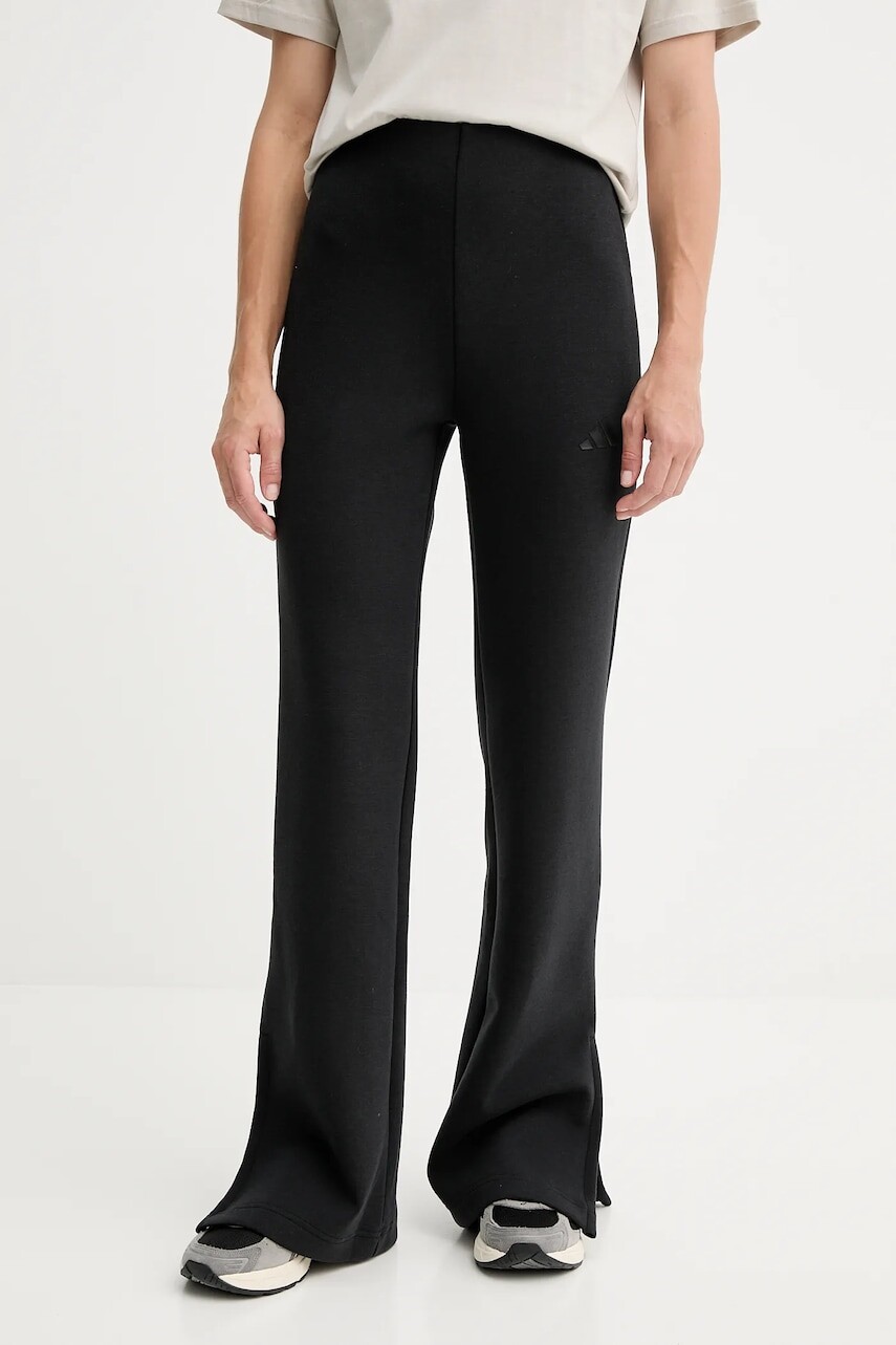 Tepláky adidas All SZN čierna farba, s nášivkou, JM3757