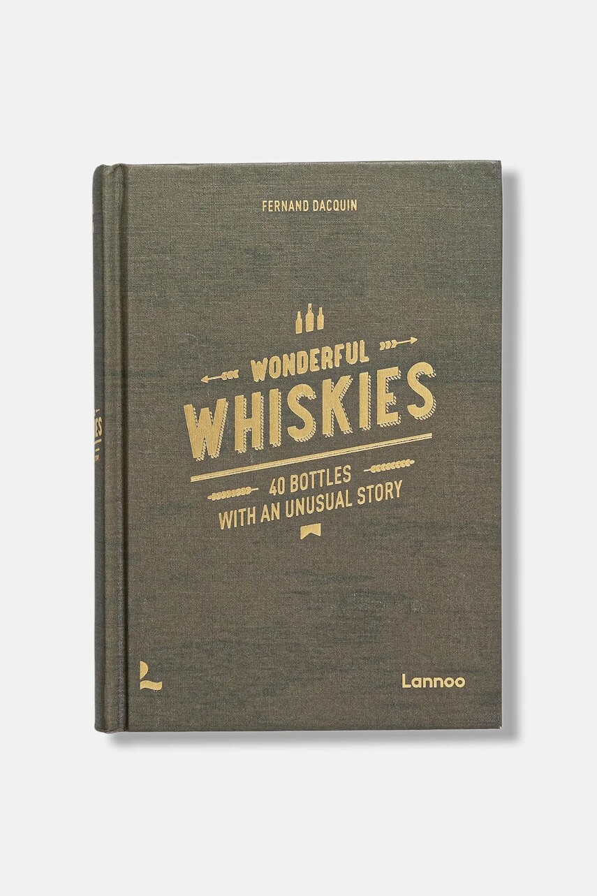 Kniha home & lifestyle Wonderful Whiskies by Dacquin Fernand, English zelená farba