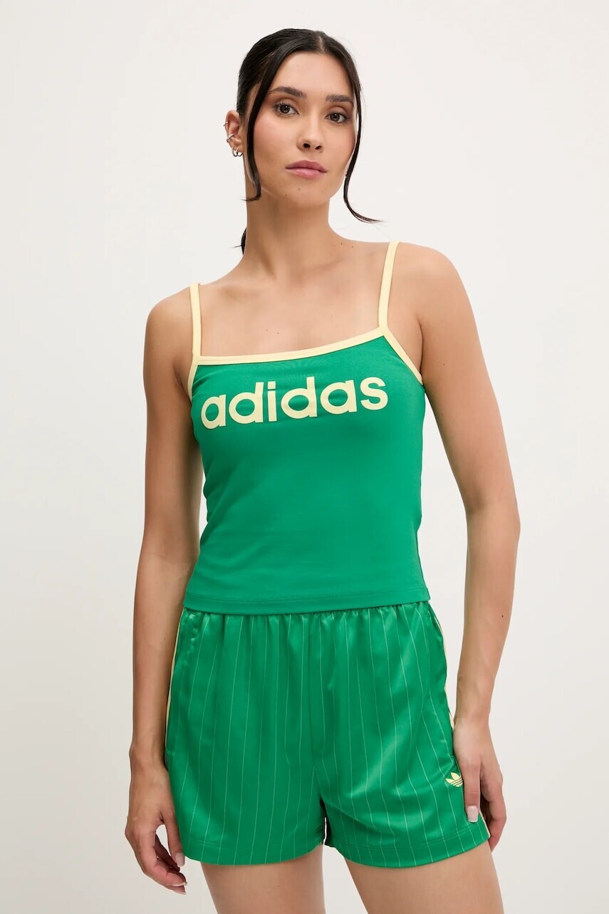 Top adidas Originals Tank zelená farba, KD2290
