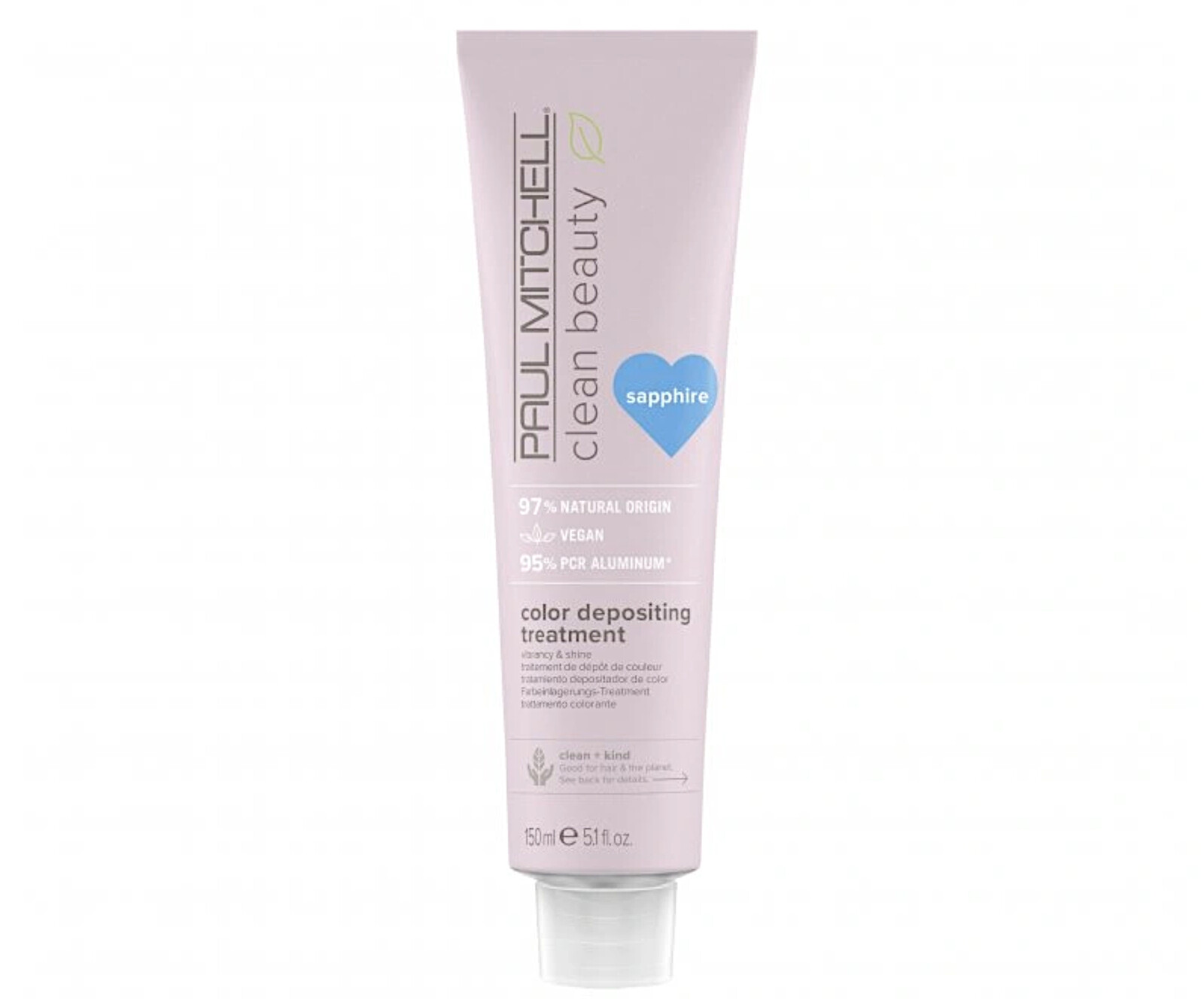 Paul Mitchell Tónovacia maska na vlasy Clean Beauty Sapphire (Color Depositing Treatment) 150 ml