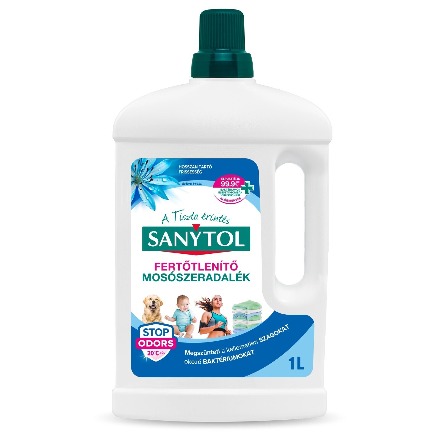 Sanytol dezinfekčný prípravok na prádlo, bielizeň Active Fresh / Odorstop  1000ml