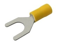 Vidlička 8.4mm, vodič 4.0-6.0mm žltá