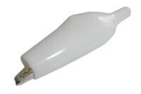 Krokosvorka  veľká s bužírkou biela L=55mm