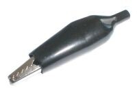 Krokosvorka  veľká s bužírkou čierna L=55mm