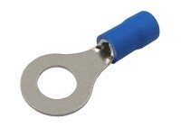Očko 6.5mm, vodič 1.5-2.5mm modré
