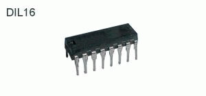 CMOS 4017 16P