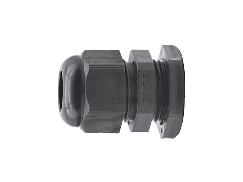 Káblová priechodka PG-13,5 pre kábel 6-12mm čierna