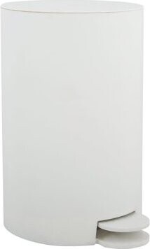 MSV pedálový odpadkový kôš Osaki, biely, plast, 3 l