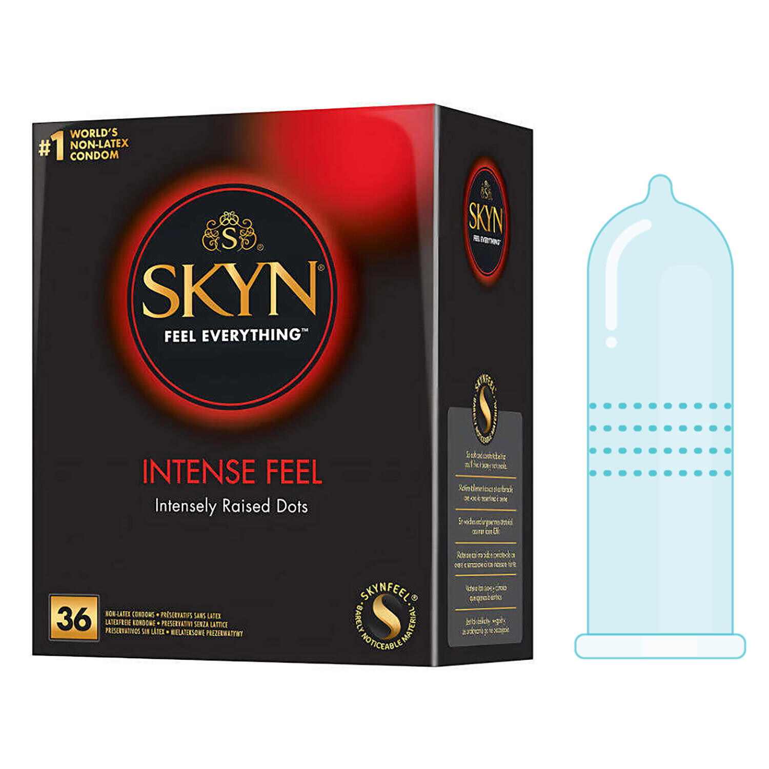Mates Skyn Intense Feel 36 ks