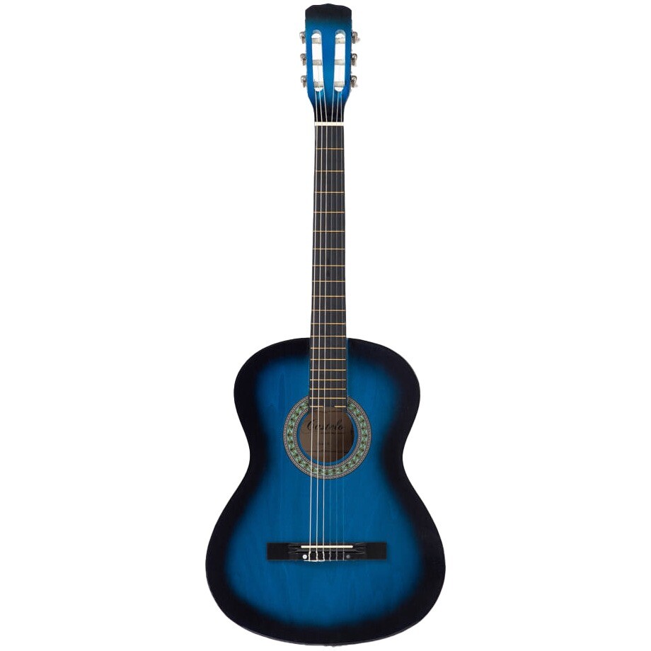 CleverTones Clever Tones-Blue, klasická gitara 4/4 Modrá