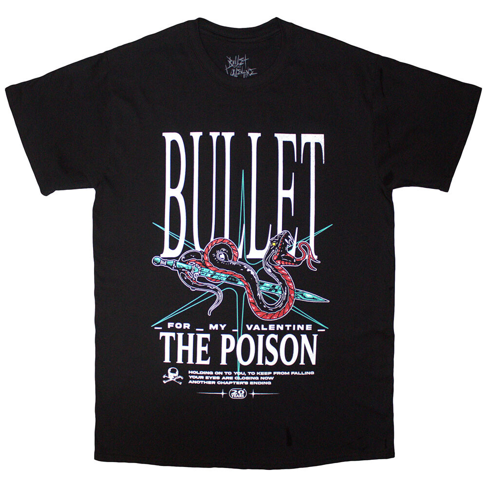 Bullet for My Valentine tričko The Poison Snake Čierna S