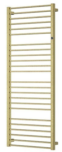 Instalprojekt - Kúpeľňový radiátor PIKO zlatá farba - Farba - Zlatá, Odporúčaná vykurovacia tyč - 900 W, Rozmer A - 65 cm, Rozmer C - 170 cm, Skutočný rozmer radiátora - 630 x 1679 mm, Typ pripojenia - Klasické (na rozstup) (RADPIK601784