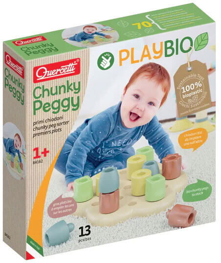 Quercetti PlayBio Chunky Peggy