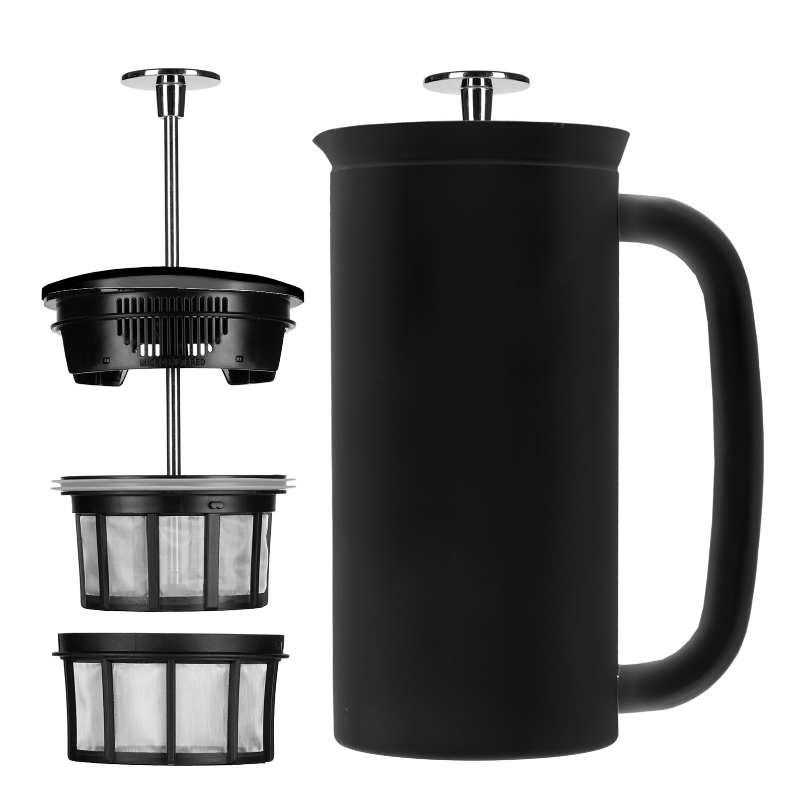 French press kávovar PRESS P7 530 ml, čierna, nerezová oceľ, Espro