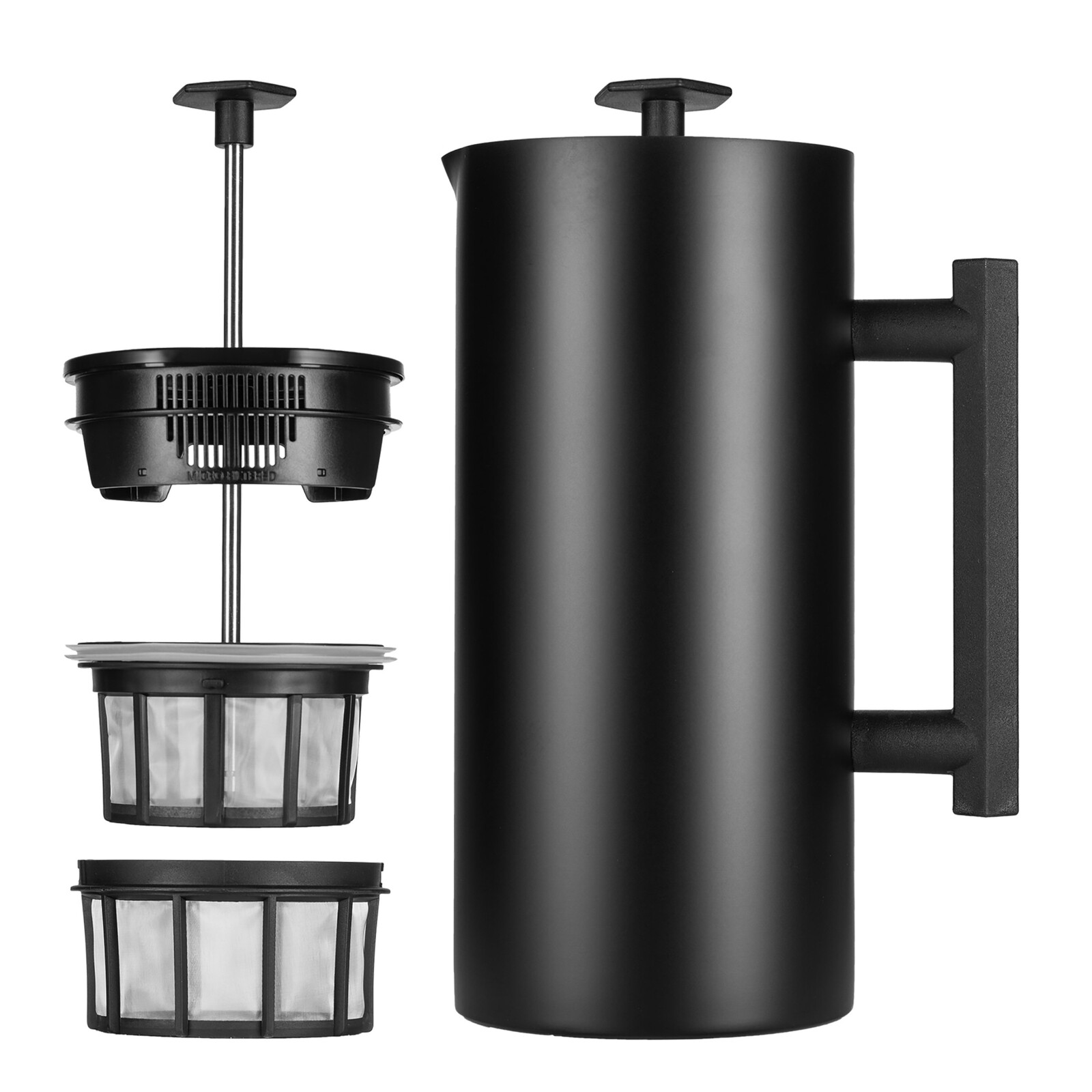 French press kávovar PRESS P6 950 ml, čierna, nerezová oceľ, Espro