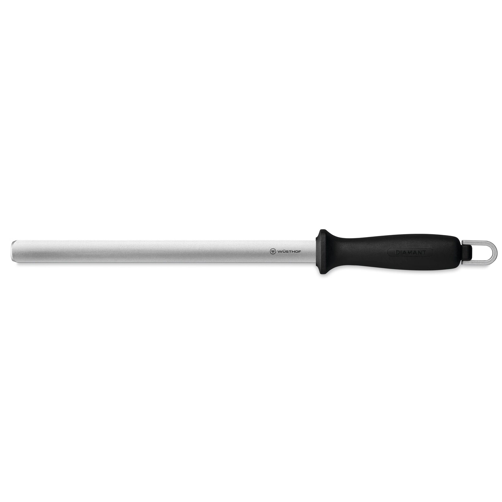 Ocieľka 26 cm, diamantová, čierna, plast, Wüsthof