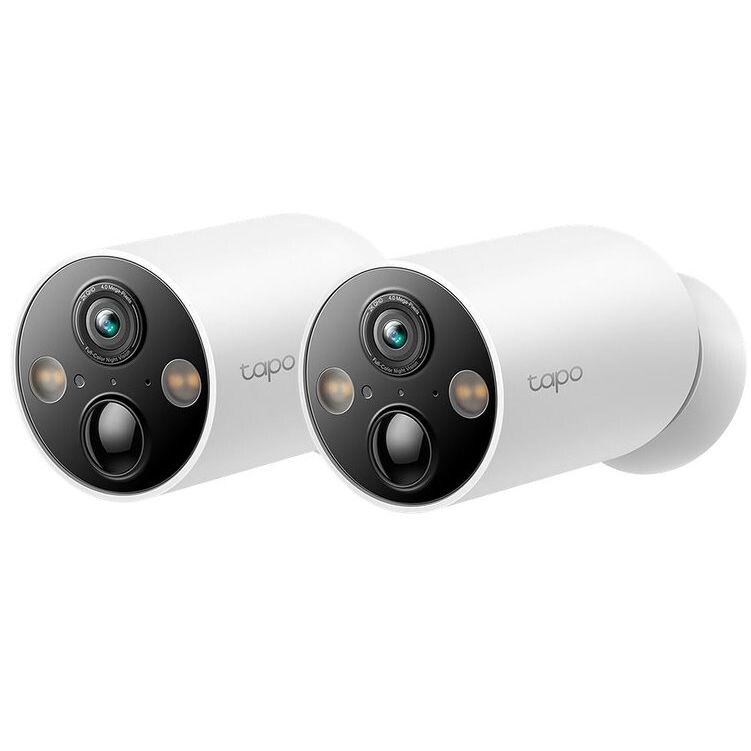 tp-link Tapo C425(2-pack), Smart Wire-free Camera 2K QHD (2560x1440), 2.4 GHz, 10000mAh rechargeable lithium-ion battery Tapo C425(2-pack)