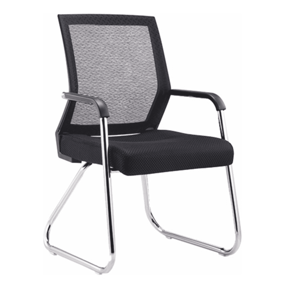KONDELA Saris New konferenčná stolička čierna / chróm