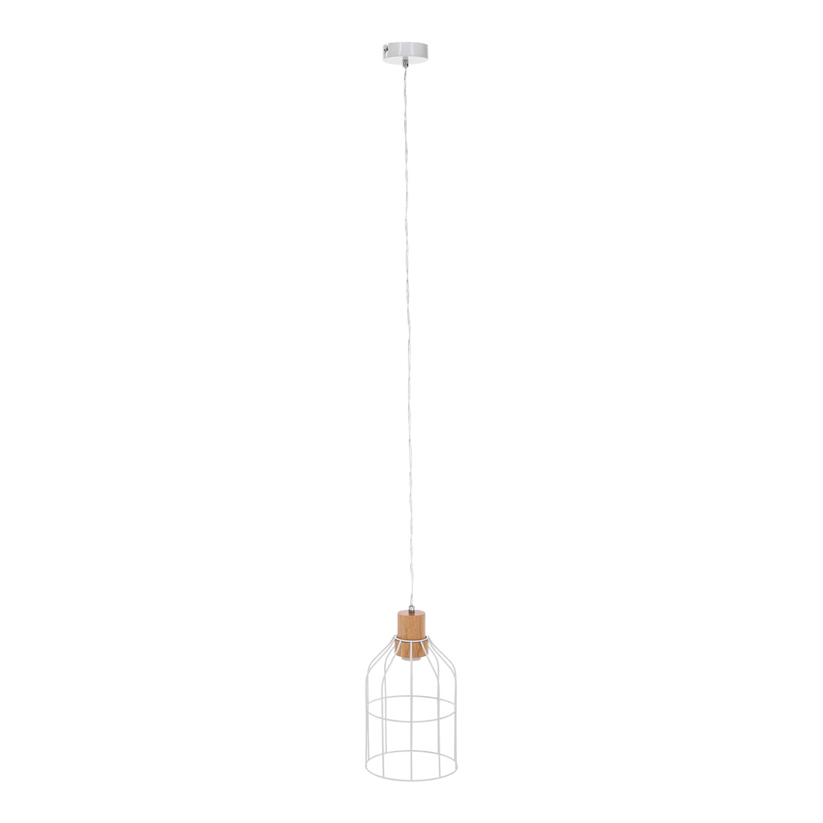 KONDELA Astok visiaca lampa biela