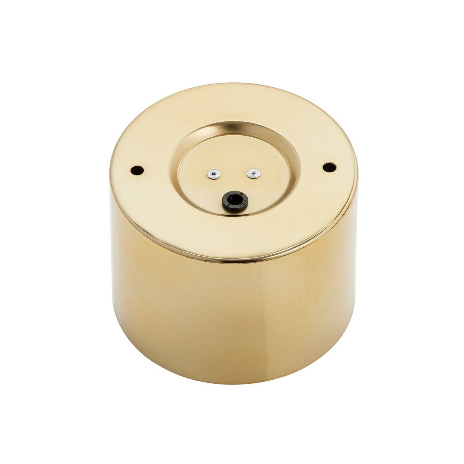 Stropné bodové svetlá Chloe pevné, oceľ mosadz