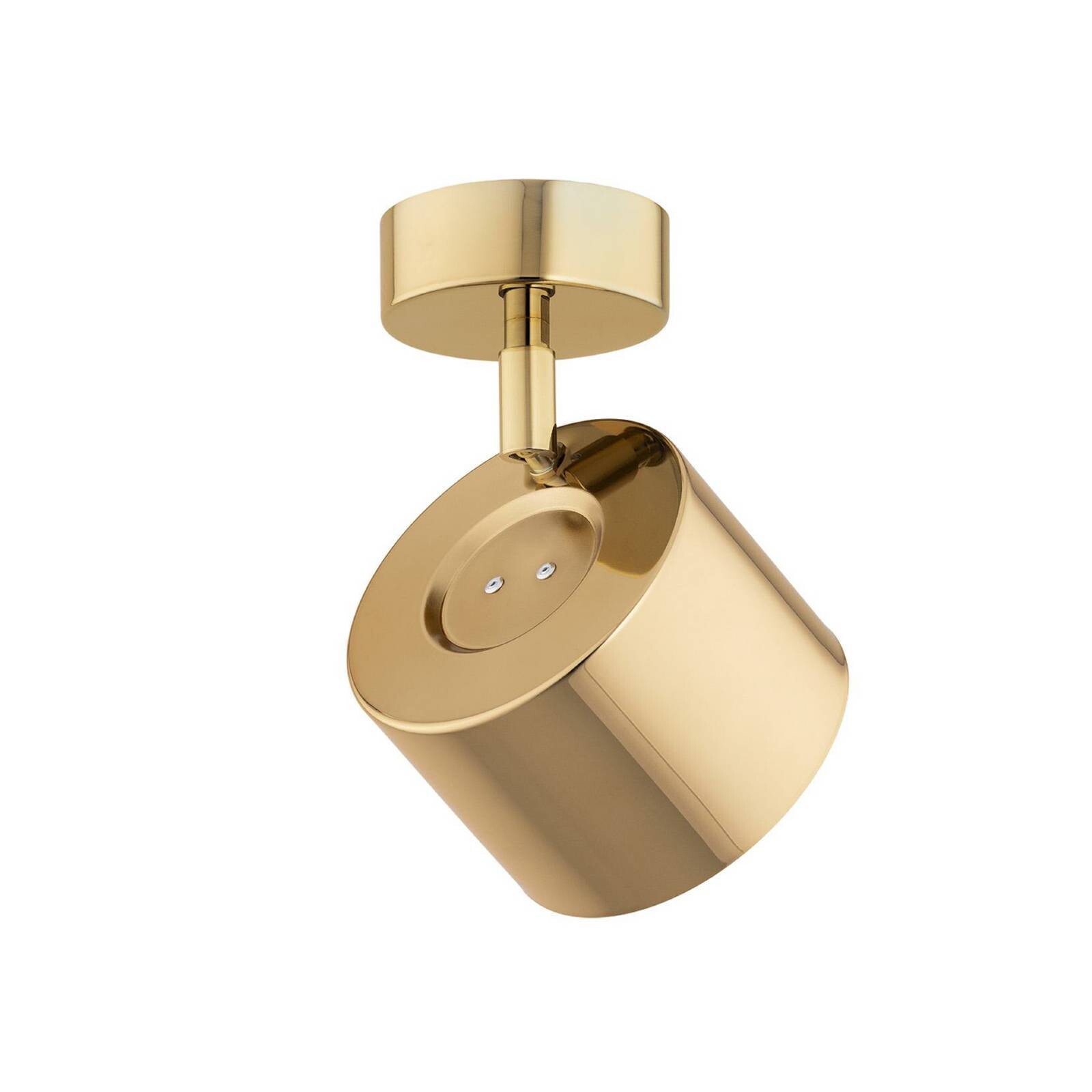 Stropné bodové svetlá Chloe, otočné, 1-pl., oceľ mosadz