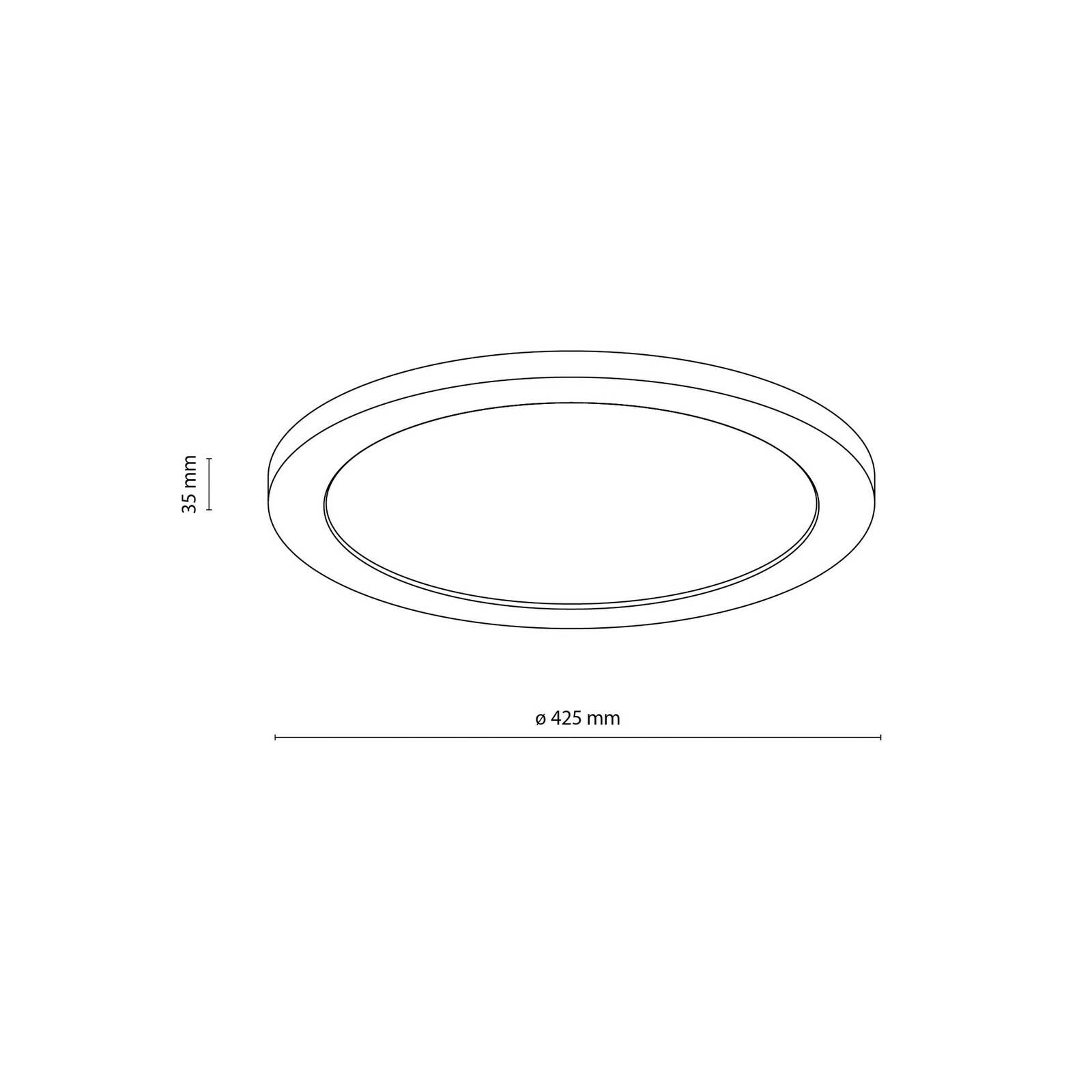 Panel Aqua LED, orech, Ø 42,5 cm, 36 W