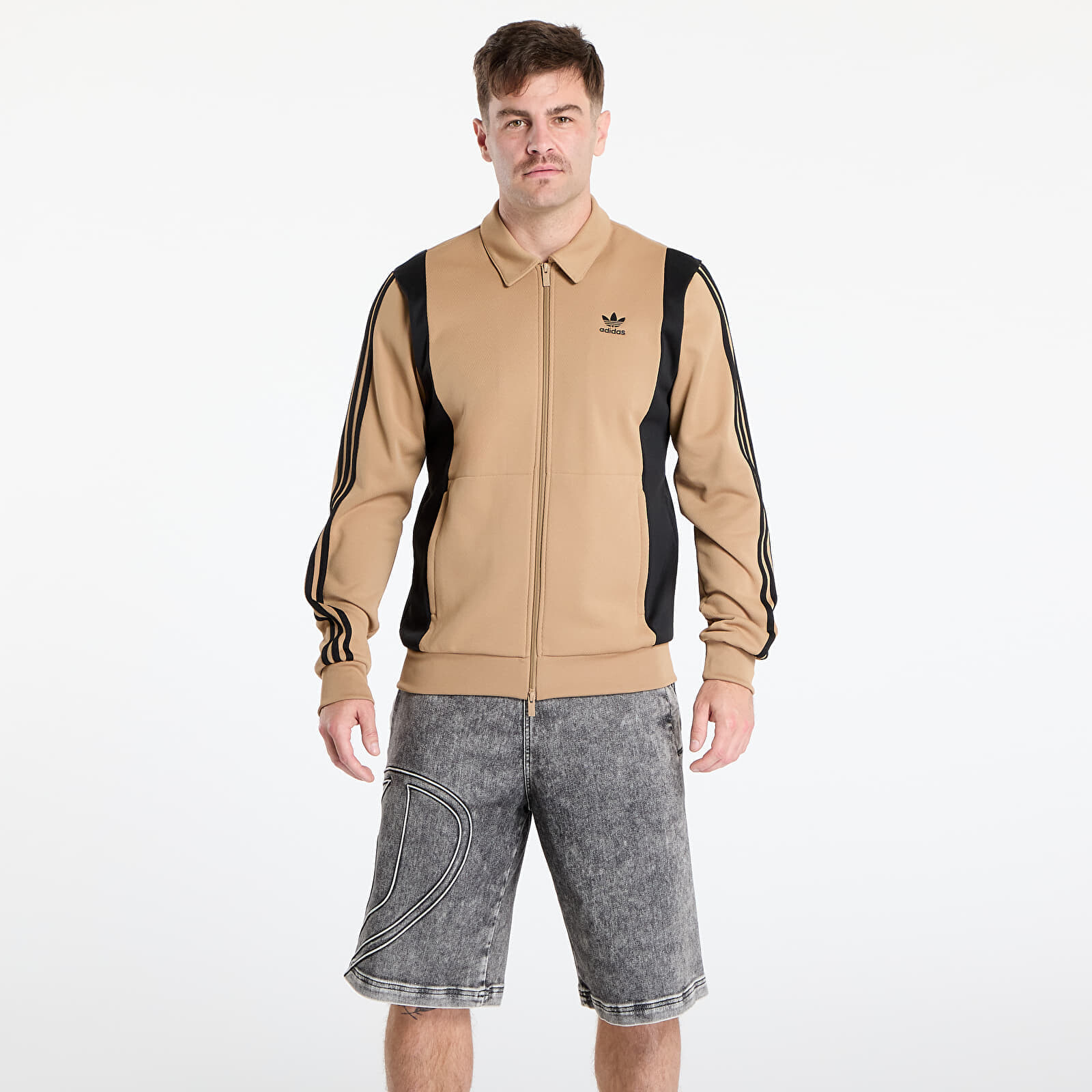 Bunda adidas Adicolor Panel Track Top Cardboard L