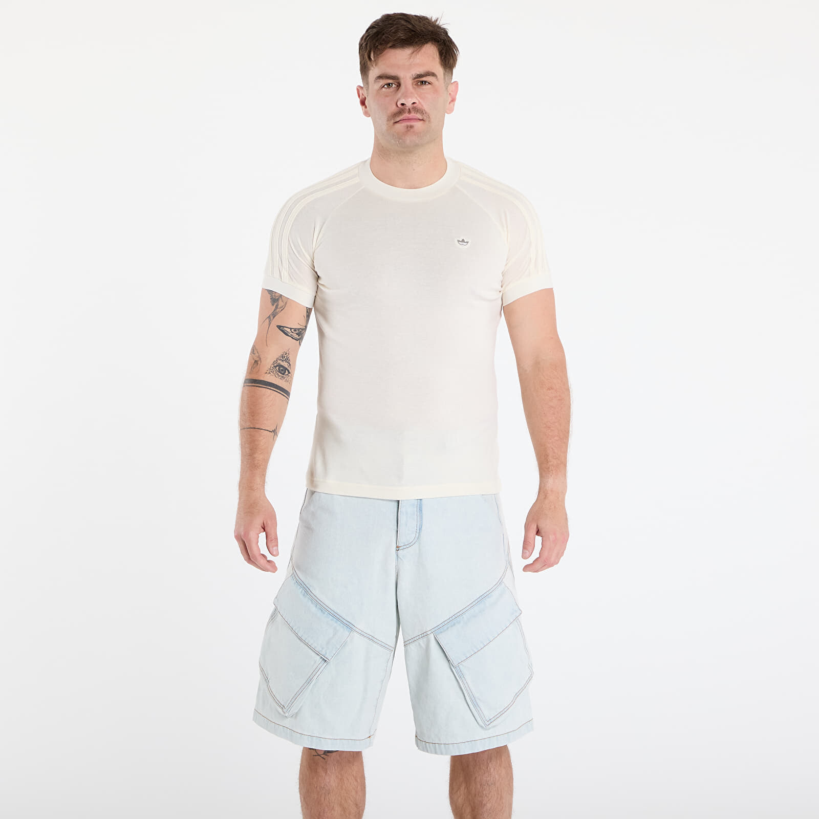 Tričko adidas Premium Cali T-Shirt Cream White S