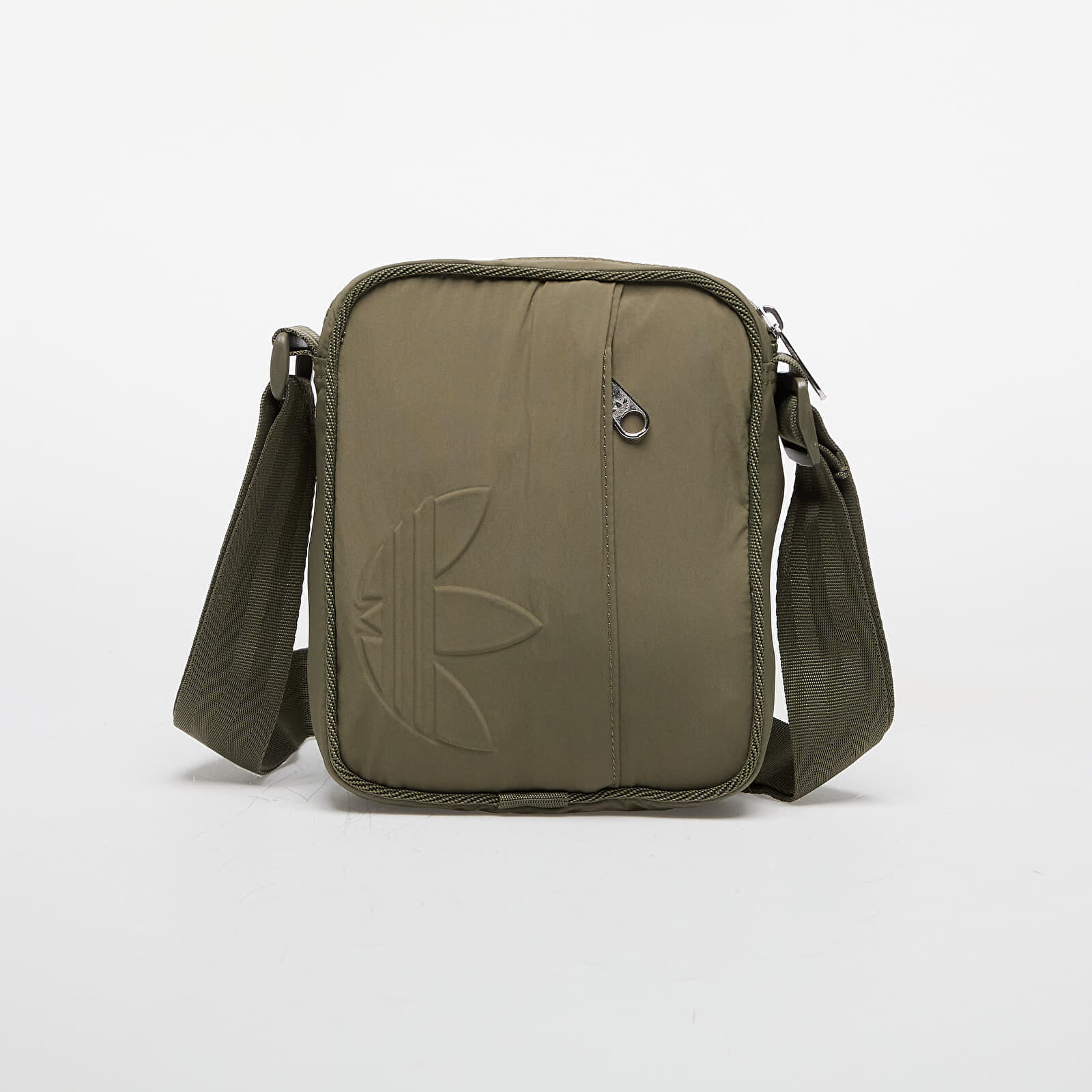 Taška adidas Everyday Icons Small Item Bag Olive Strata/ Preloved Teal/ White 2,75 l