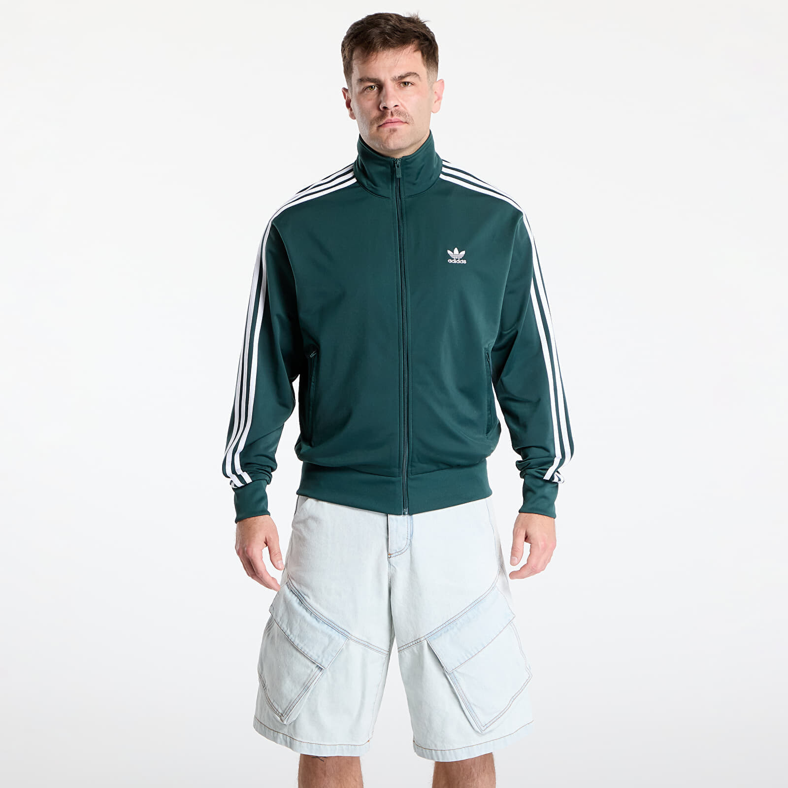 Bunda adidas Adicolor Classics Firebird Track Top Mineral Green S