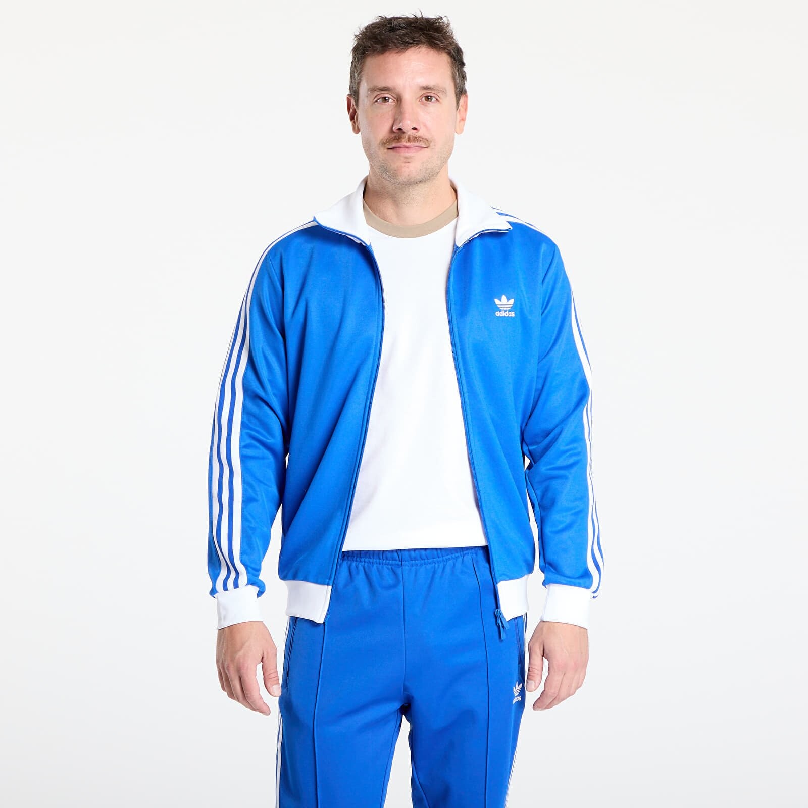 Bunda adidas Adicolor Classics Beckenbauer Track Top Blue/ White S