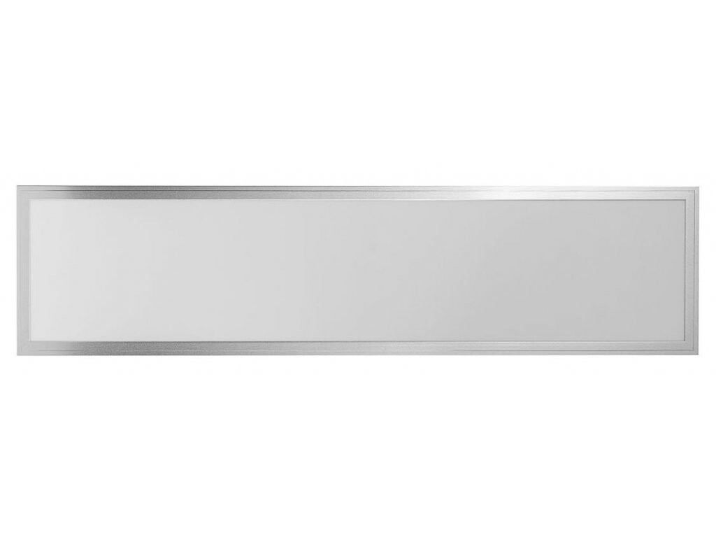 LED Solution Strieborný podhľadový LED panel 30 x 120cm 16-35W CCT Premium 191387