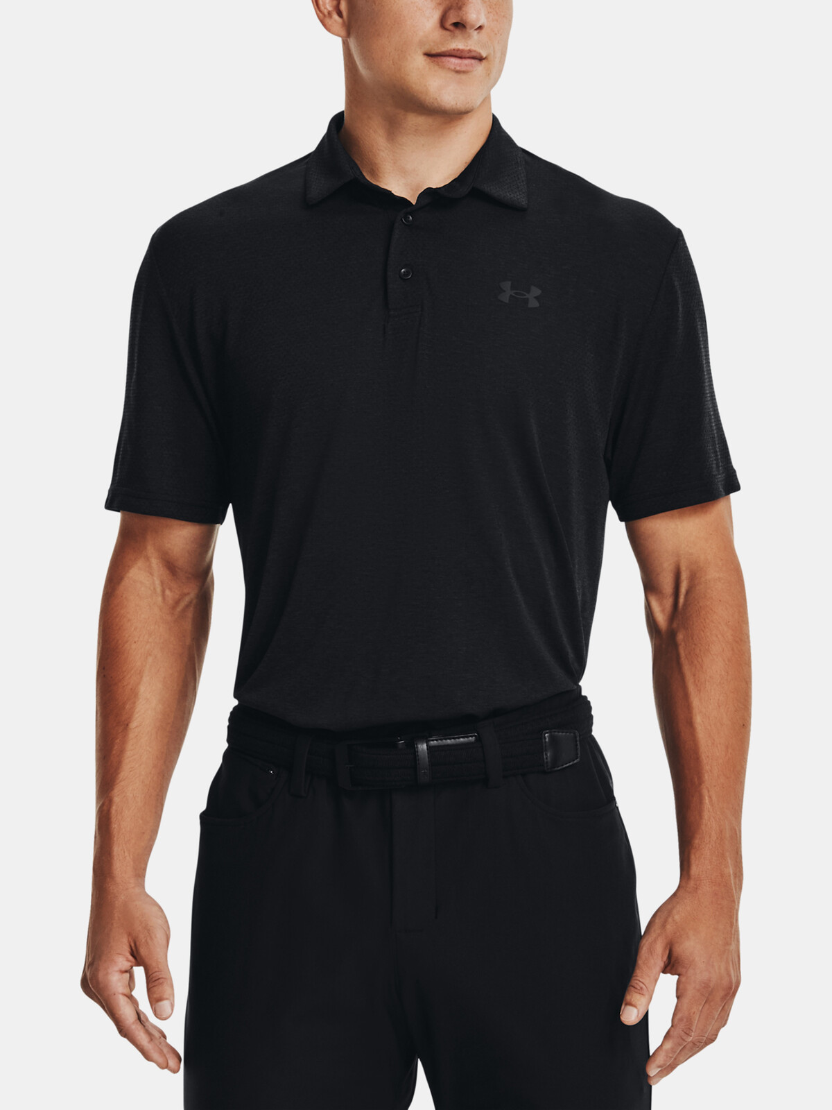 Under Armour T-Shirt UA Vanish Seamless Polo-BLK - Men