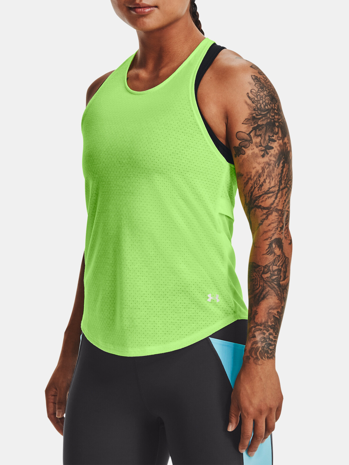 Under Armour Tank Top UA Streaker Tank-GRN - Women's