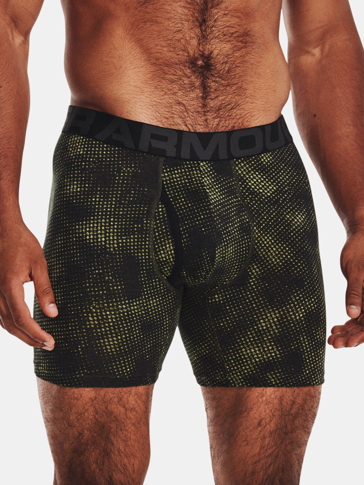 Under Armour Boxers UA CC 6in Novelty 3 Pack-BLK - Mens