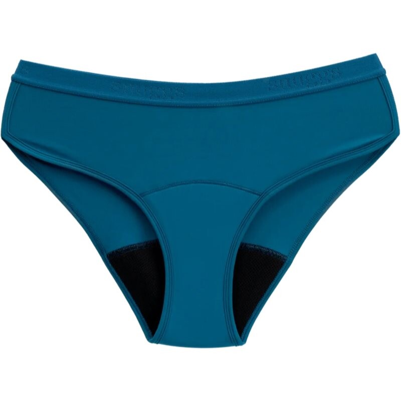 Snuggs Active Classic Heavy Petrol látkové menštruačné nohavičky na silnú menštruáciu veľkosť S 1 ks