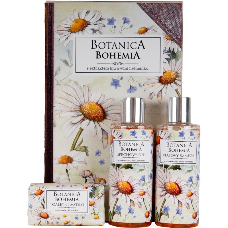 Bohemia Gifts & Cosmetics Botanica Heřmánek darčeková sada s harmančekom
