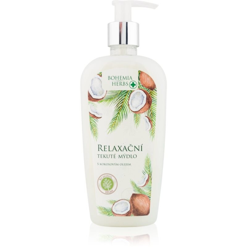 Bohemia Gifts & Cosmetics Bohemia Herbs Coconut Oil tekuté mydlo 300 ml