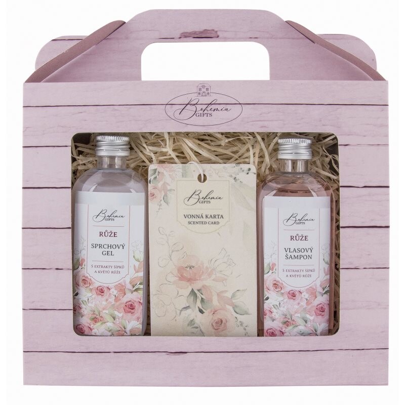 Bohemia Gifts & Cosmetics Roses darčeková sada s vôňou ruží