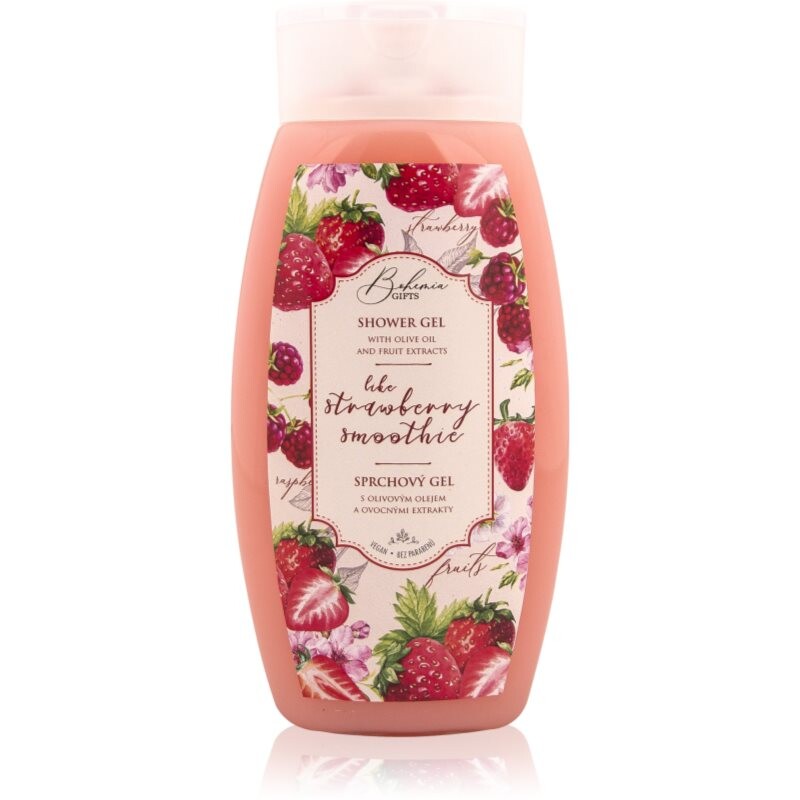 Bohemia Gifts & Cosmetics Like Strawberry Smoothie sprchový gél 250 ml