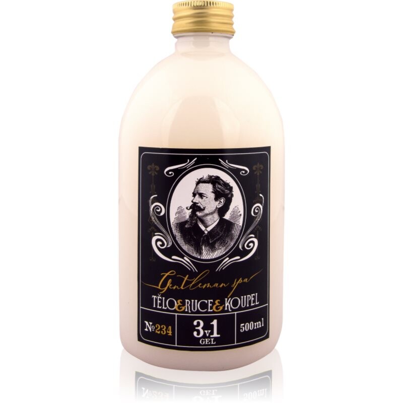 Bohemia Gifts & Cosmetics Gentleman Spa umývací gél 3v1 500 ml
