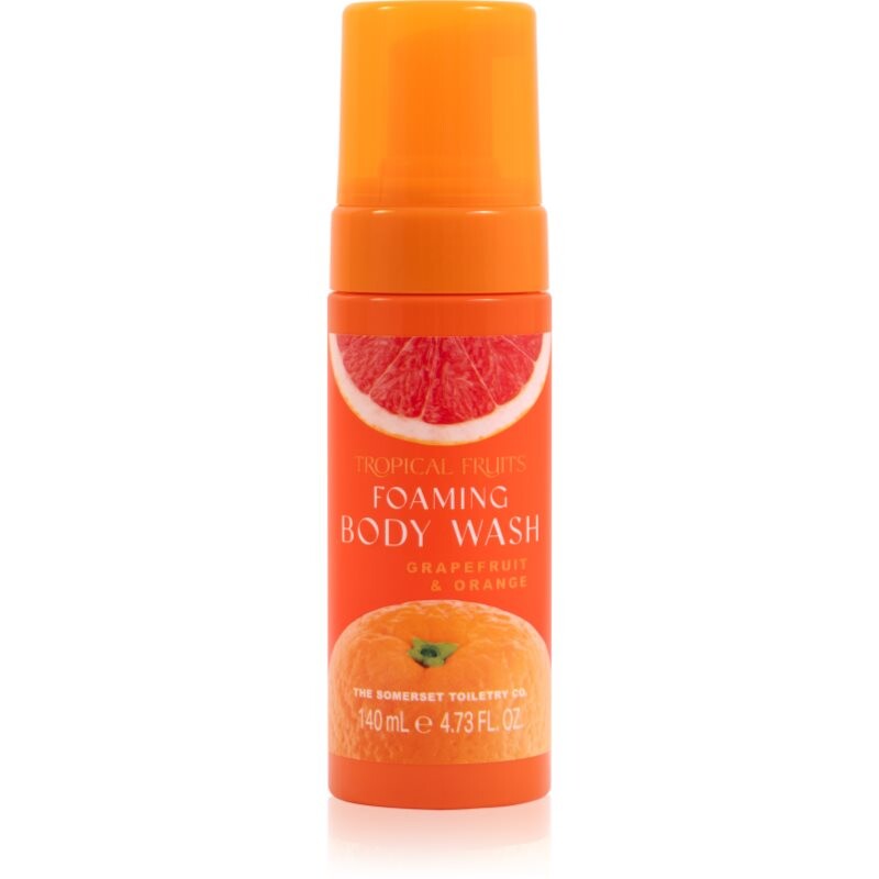 The Somerset Toiletry Co. Tropical Fruits Grapefruit & Orange umývacia pena na telo 140 ml