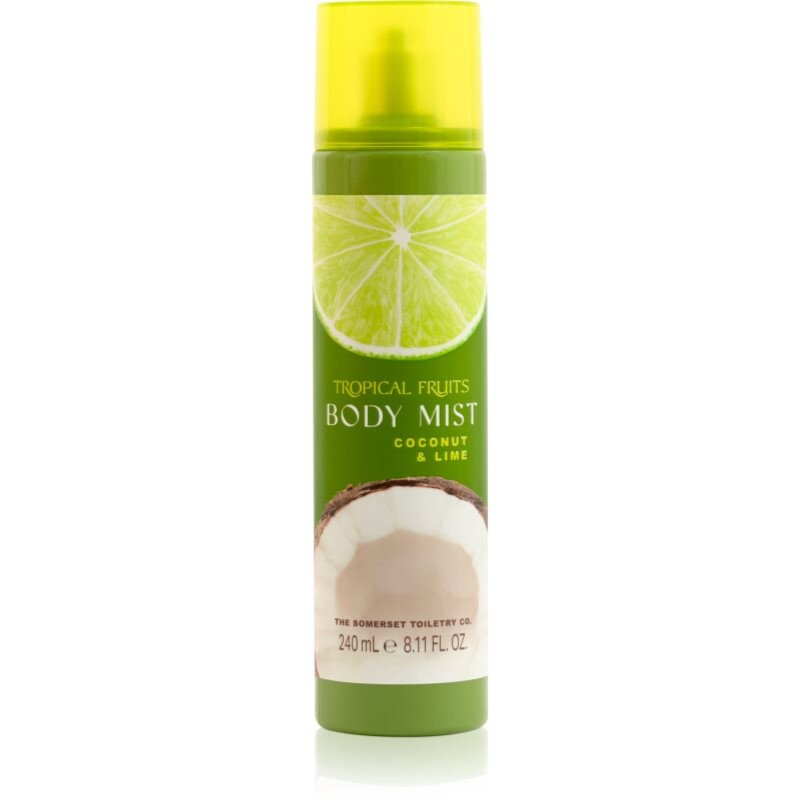 The Somerset Toiletry Co. Tropical Fruits Coconut & Lime telová hmla na telo a vlasy 240 ml