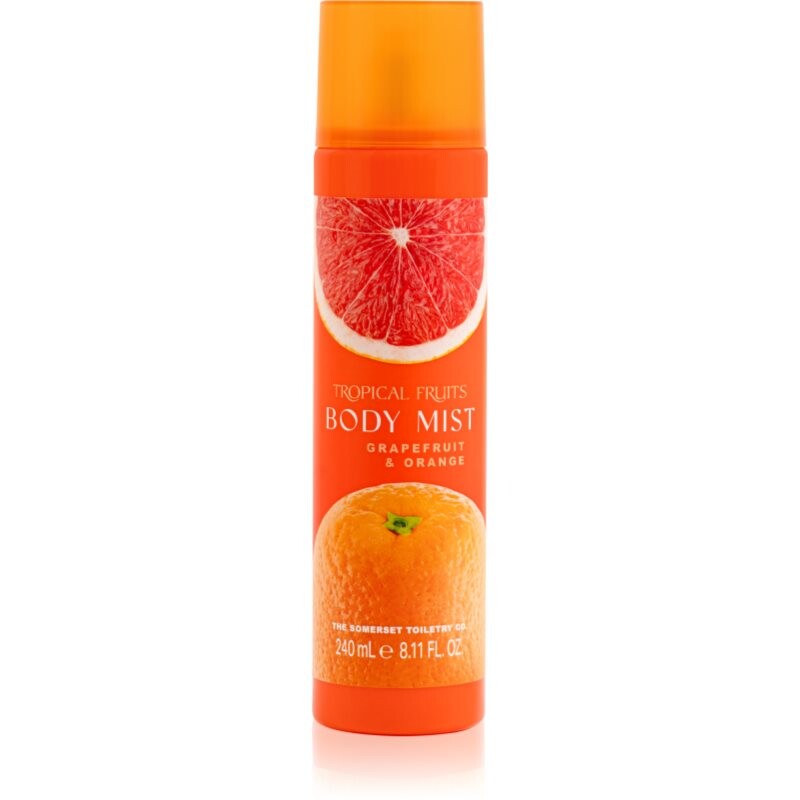The Somerset Toiletry Co. Tropical Fruits Grapefruit & Orange telová hmla na osvieženie 240 ml