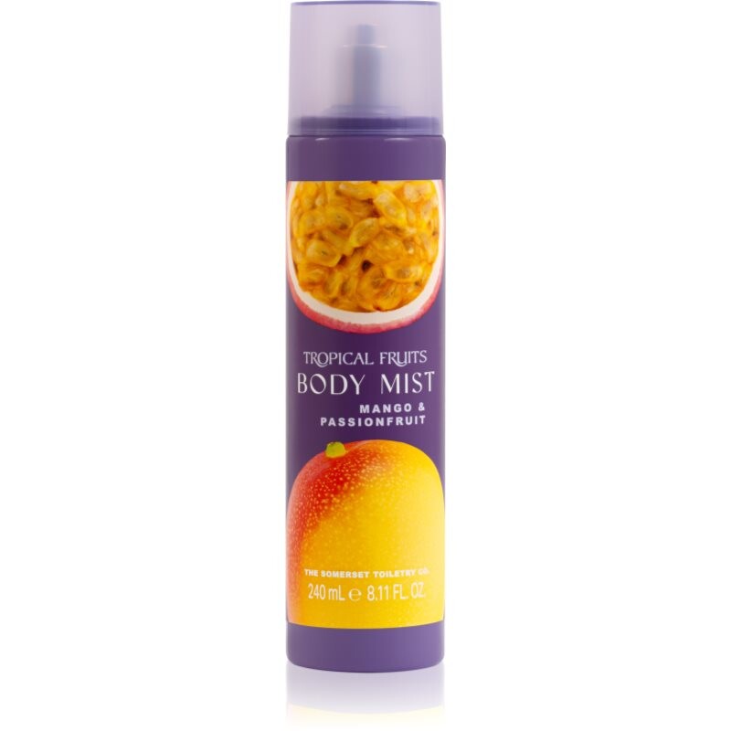 The Somerset Toiletry Co. Tropical Fruits Mango & Passionfruit telová hmla na vlasy a telo 240 ml