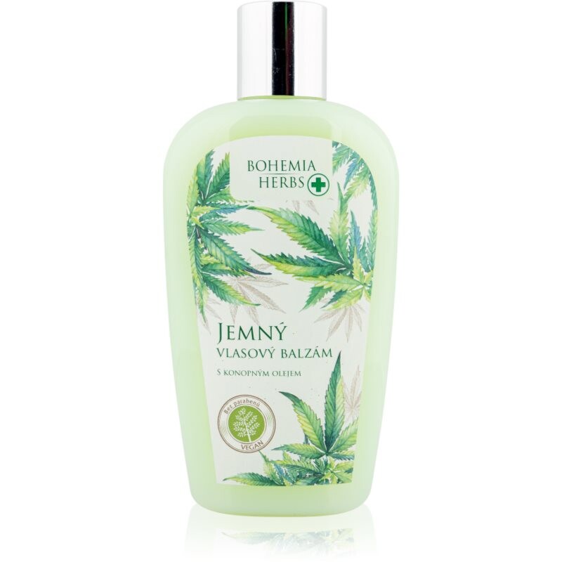 Bohemia Gifts & Cosmetics Bohemia Herbs Cannabis vlasový balzam s konopným olejom 250 ml